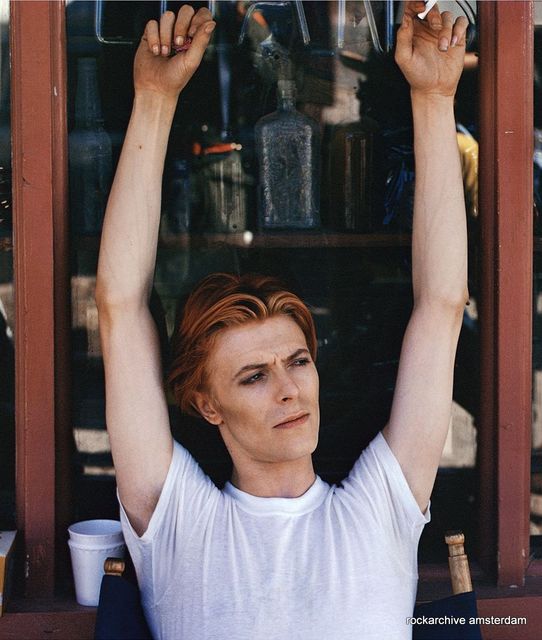 Geoff MacCormack, Fine art digital print, signed and numbered, David Bowie, Fenton Lake, New Mexico 1975, 1975
