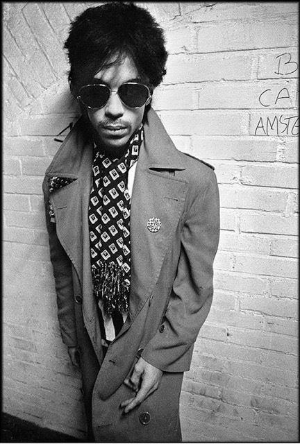 Kees Tabak, Fine art digital print on baryted paper, signed and numbered, Prince contactsheets, Paradiso, Amsterdam 1981, 