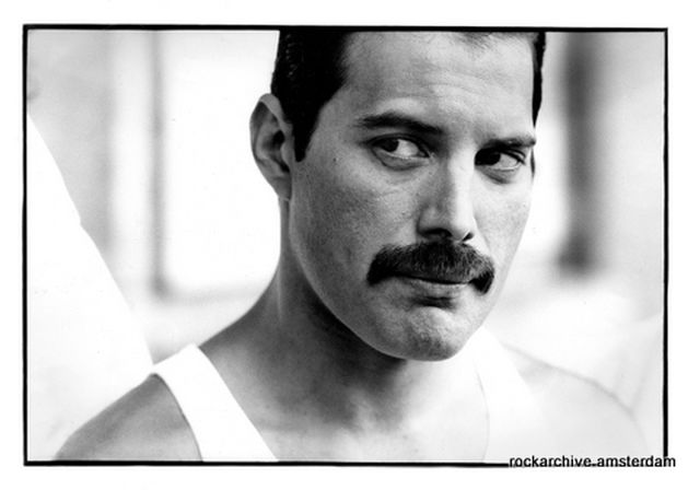 Kees Tabak, Fine art digital print on baryted paper, signed and numbered, Freddie Mercury, 1986, 