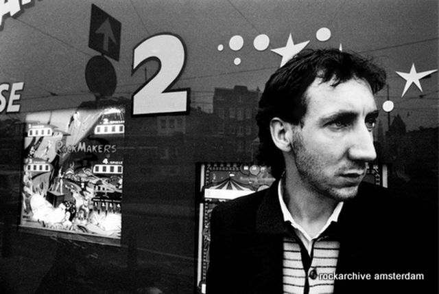 Kees Tabak, Fine art digital print on baryted paper, signed and numbered, The Who, Pete Townshend 1979, 